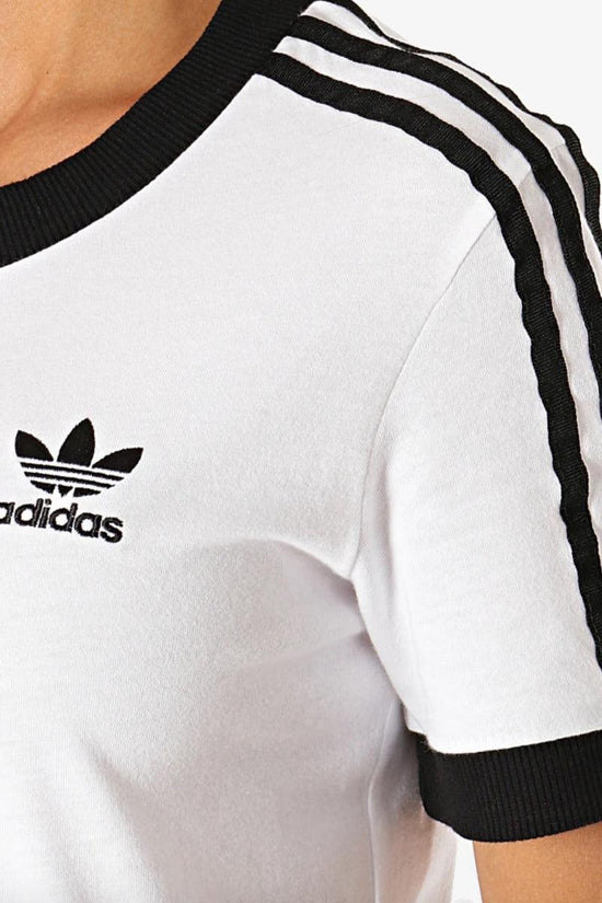 T-Shirt Maniche Corte 3-Stripes-adidas originals-Bianco-Donna-Ed7483-