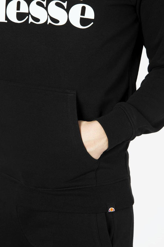 Felpa Con Cappuccio Big Logo-ellesse-Nero-Uomo-Ehm919co1 050-