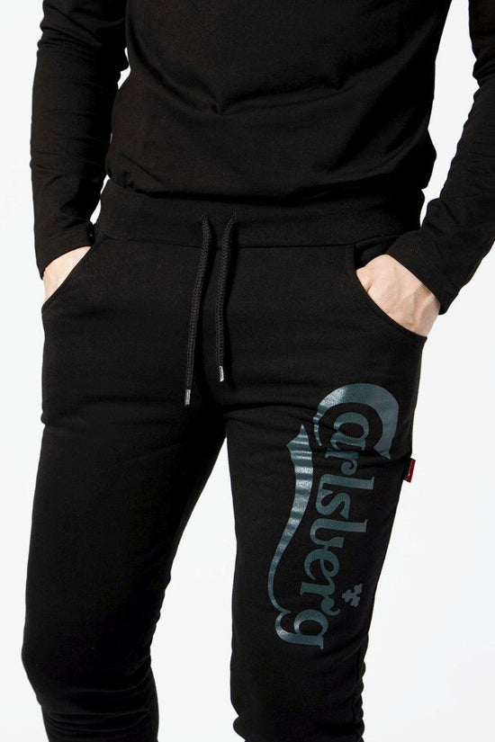 Pantaloni Big Logo-carlsberg-Nero-Uomo-Cbusp4805-