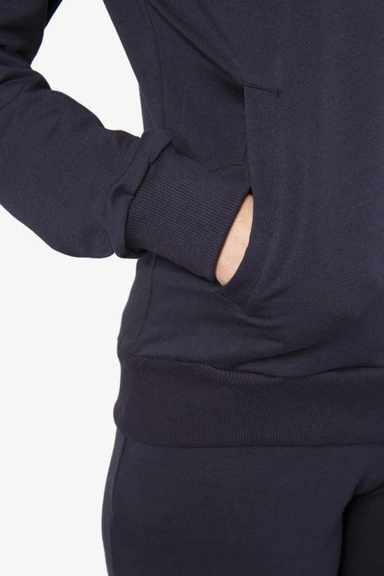 Felpa Full Zip Con Cappuccio Logo-carlsberg-Blu-Donna-Cbd4123-