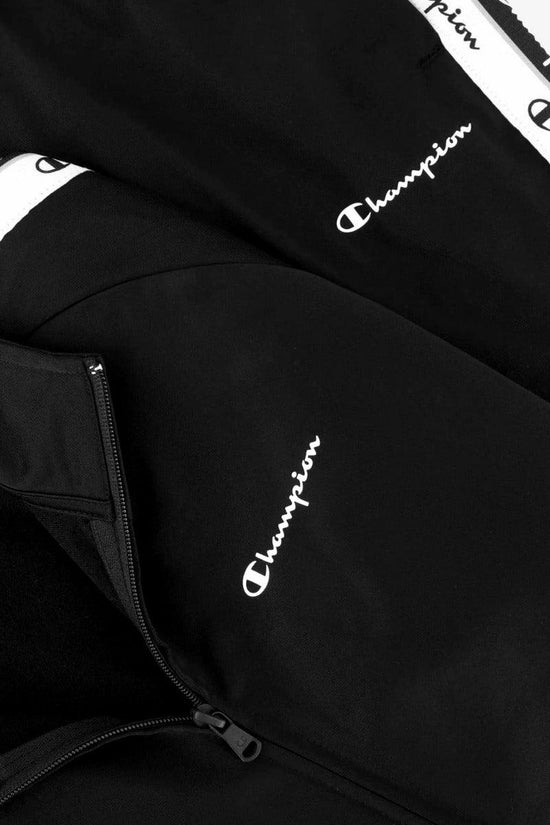 Tuta Con Bande Logo-champion-Nero-Uomo-216692 kk001-