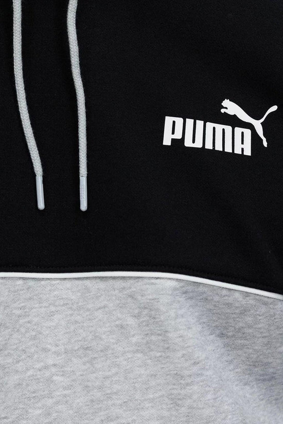Felpa Con Cappuccio Power Colourblock-puma-Grigio-Uomo-849807 04-