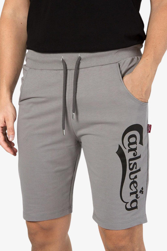 Bermuda Big Logo-carlsberg-Grigio-Uomo-Cbu4926-