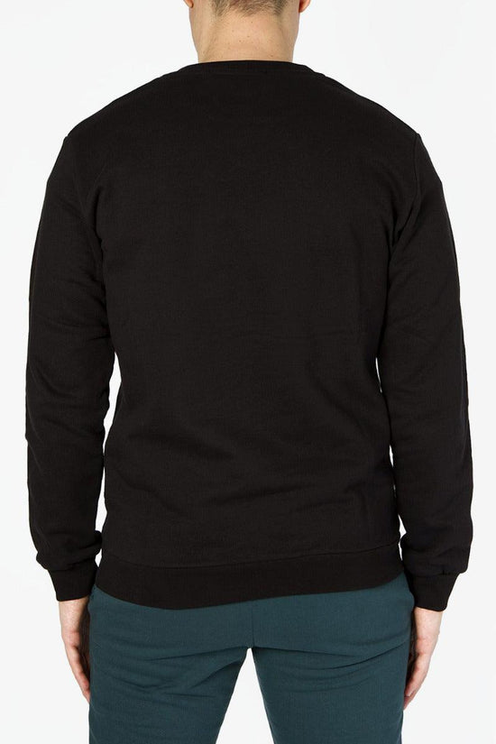 Felpa Girocollo Big Logo-boy london-Nero-Uomo-Blu7041-