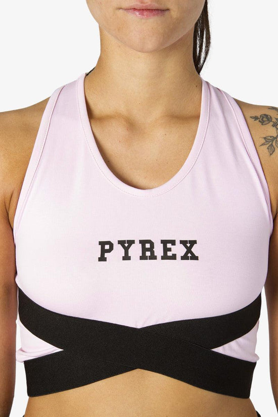 Top Intrecciato Logo Piccolo-pyrex-Rosa-Donna-21epb42006-
