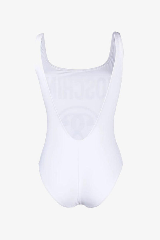 Costume Intero Double Question-moschino swim-Bianco-Donna-A8104 5211 0001-