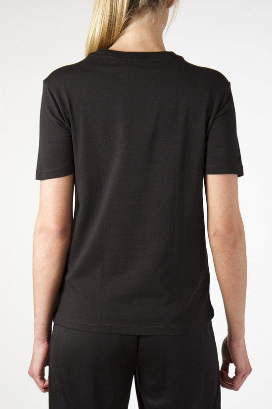 T-Shirt Maniche Corte Trefoil-adidas originals-Nero-Donna-Cv9888-