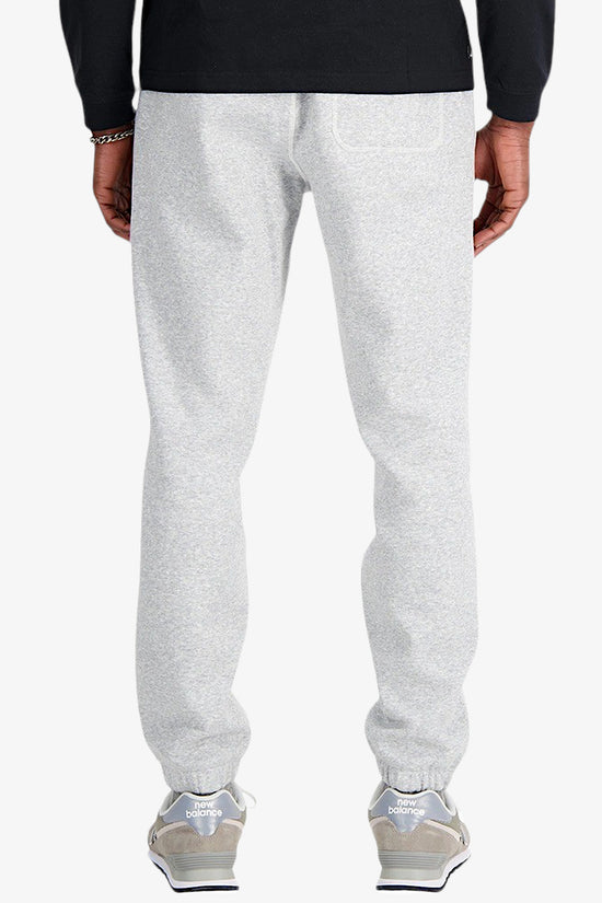Pantaloni Essentials Box Logo-new balance-Grigio-Uomo-Mp33521 ag-