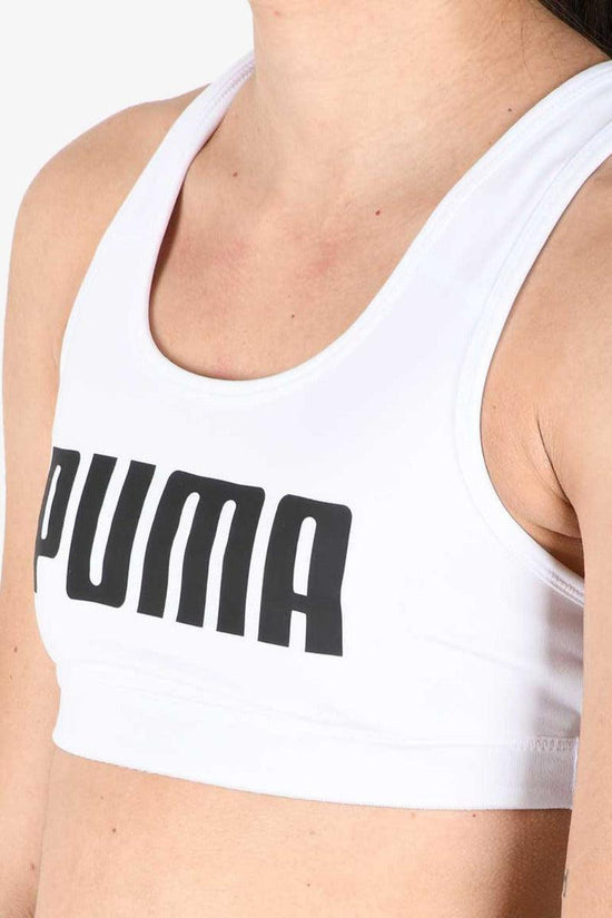 Top Reggiseno Sportivo A Medio Impatto 4Keeps-puma-Bianco-Donna-520304 02-
