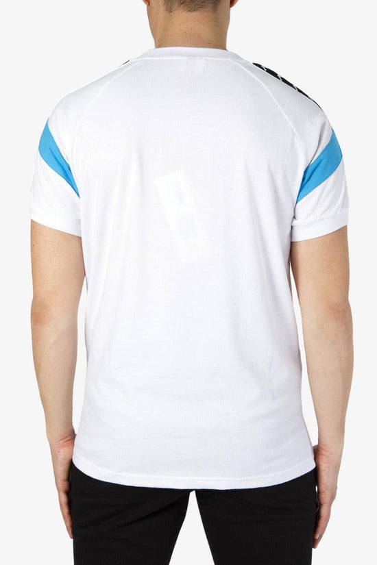 T-Shirt Maniche Corte Authentic Football Edwin-kappa-Bianco-Uomo-3116llw a07-