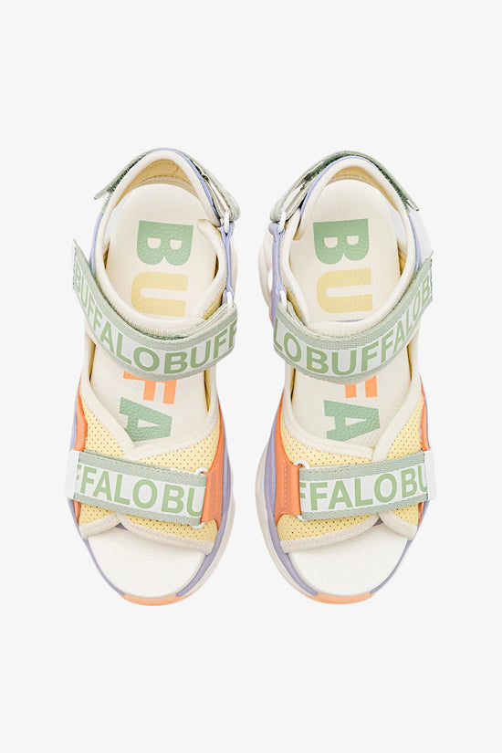 Sandali Binary 0-buffalo-Multicolore-Donna-1602115-