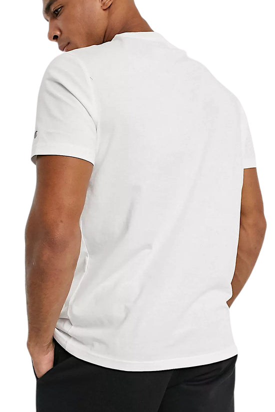 T-Shirt Maniche Corte Big Logo-champion-Bianco-Uomo-218531 ww001-