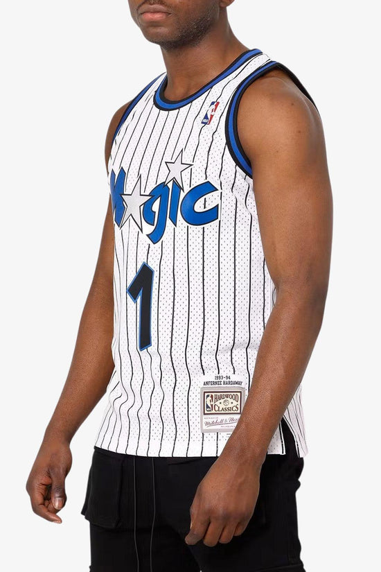 Canotta Swingman NBA Orlando Magic 1993-94 Anfernee Hardaway-mitchell&ness-Blu-Uomo-Smjyac18096-omawhit93aha-