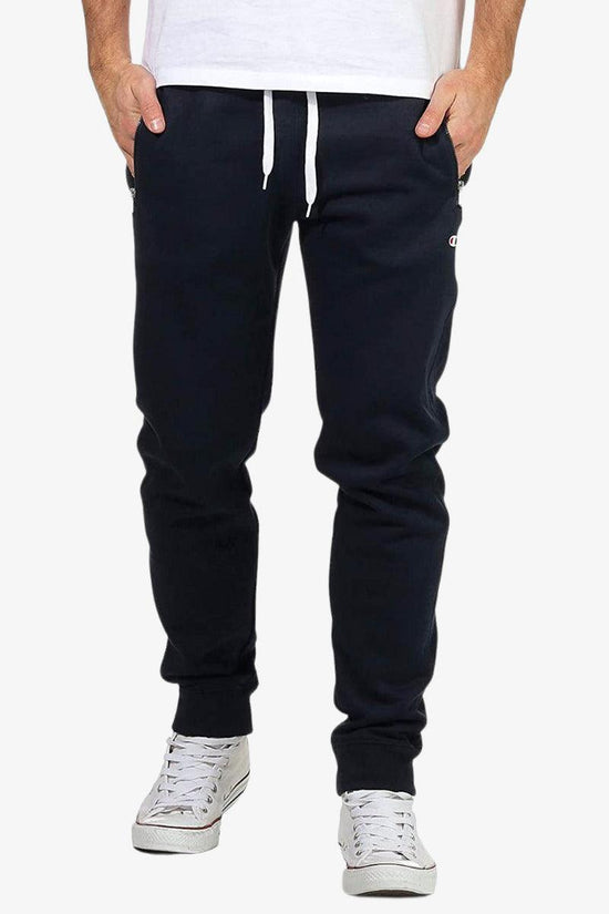 Pantaloni C Logo-champion-Blu-Uomo-214960 bs501-