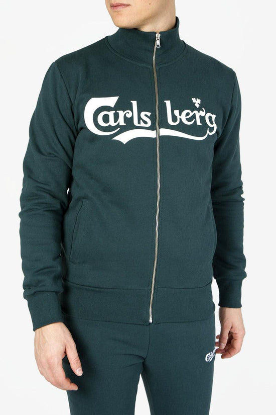 Felpa Full Zip Big Logo-carlsberg-Verde-Uomo-Cbusgz4801-