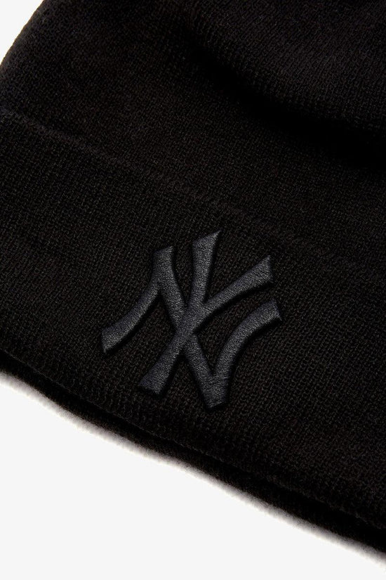 Berretto New York Yankees-new era-Nero-Uomo-Mlb essential cuff-