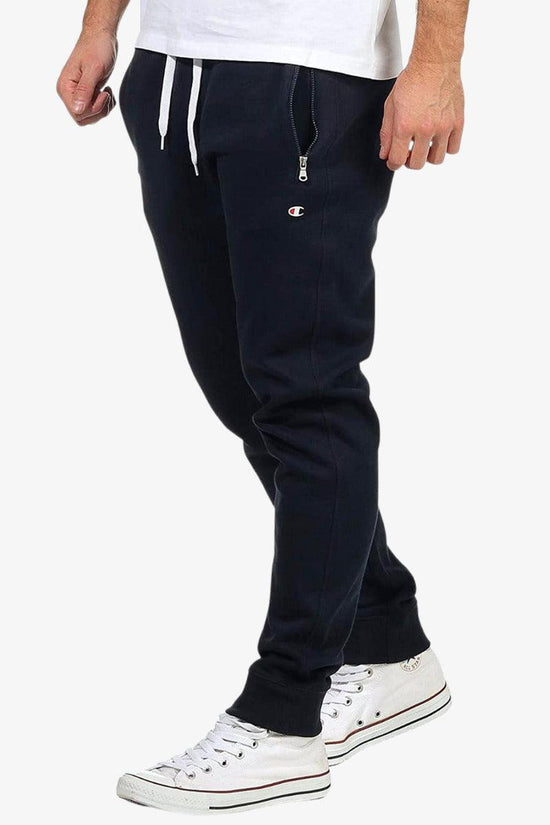 Pantaloni C Logo-champion-Blu-Uomo-214960 bs501-