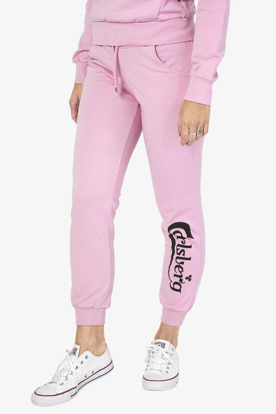 Pantaloni Big Logo-carlsberg-Rosa-Donna-Cbdsp4207-