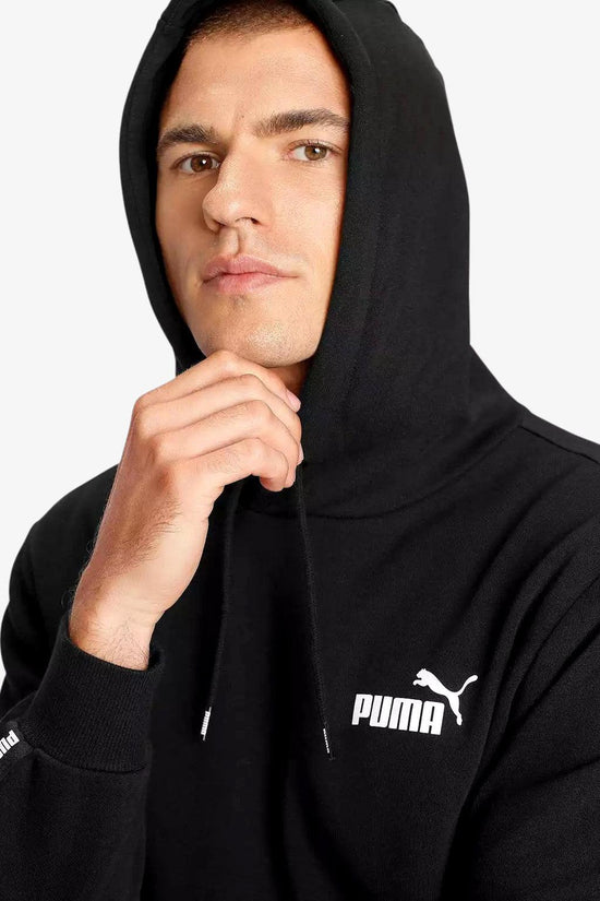 Felpa Con Cappuccio Essentials+ Tape-puma-Nero-Uomo-847385 01-