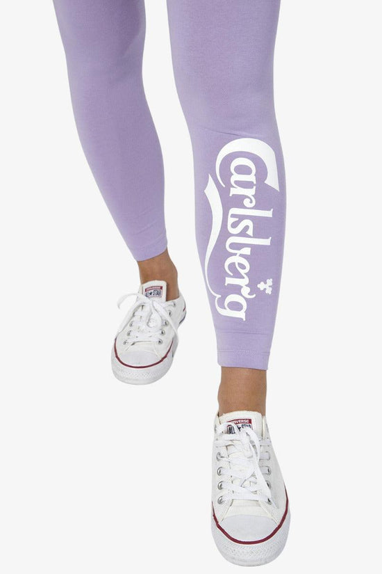 Leggings Big Logo-carlsberg-Viola-Donna-Cbd4304-