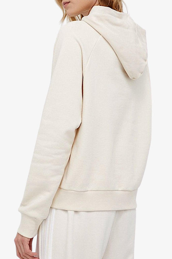 Felpa Con Cappuccio Essential Outlined Logo-adidas performance-Beige-Donna-Hc9179-