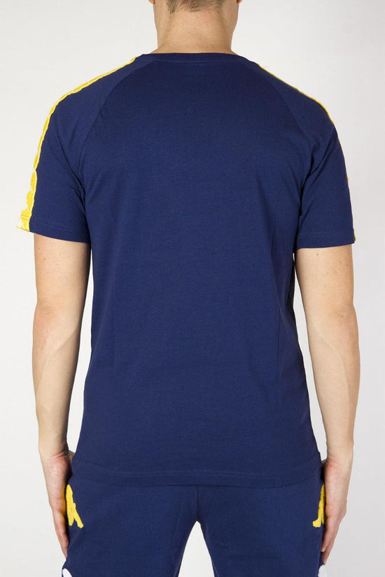 T-Shirt Maniche Corte 222 Banda Coen Slim-kappa-Blu-Uomo-303uv10 aj0-