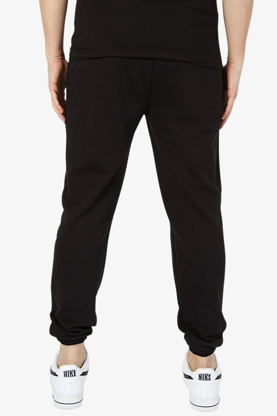 Pantaloni Logo Piccolo-pyrex-Nero-Uomo-23epb43013-
