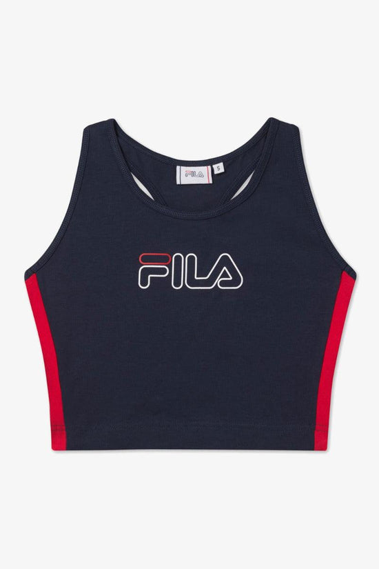 Top Lacy Cropped-fila-Blu-Donna-683067 a140-