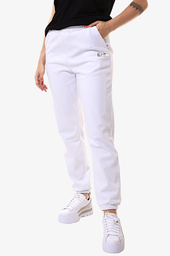 Pantaloni Logo Series Olografico-emporio armani ea7-Bianco-Donna-6rtp65 tjqlz 1100-