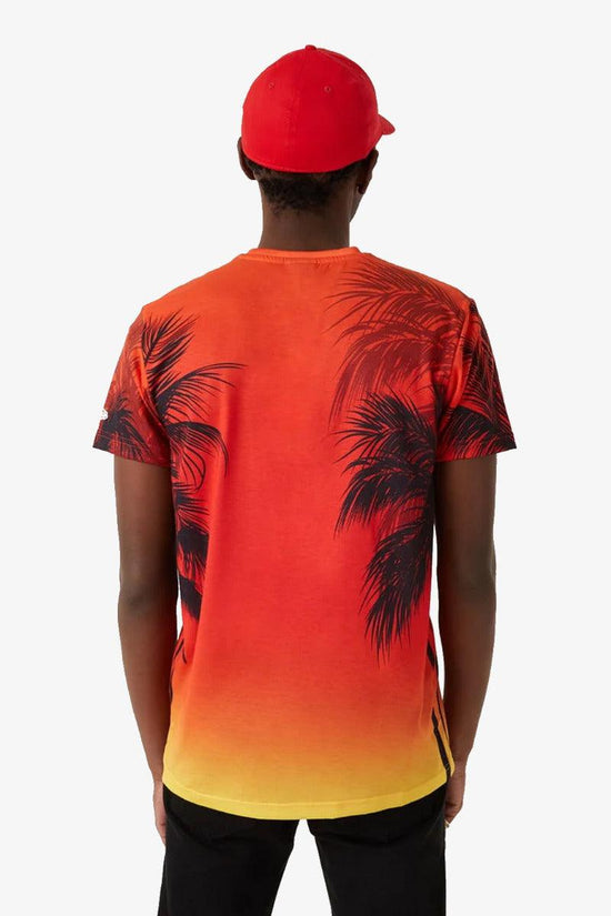 T-Shirt Maniche Corte Summer City Chicago Bulls-new era-Rosso-Uomo-12720095-