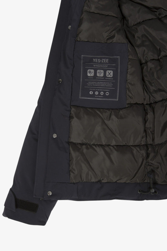 Giubbotto Softshell Full Zip Con Cappuccio-yes zee-Blu-Uomo-J803/o900 0710-