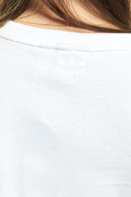 T-Shirt Maniche Corte Adicolor 3D Trefoil Slim-adidas originals-Bianco-Donna-Gn2894-