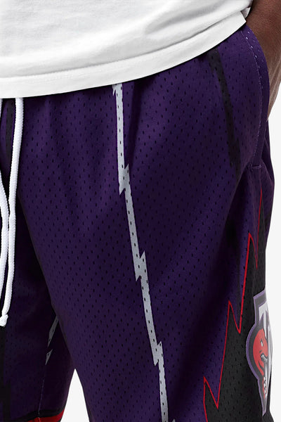 mitchell&ness Shorts Swingman Toronto Raptors Viola Uomo, foto 4