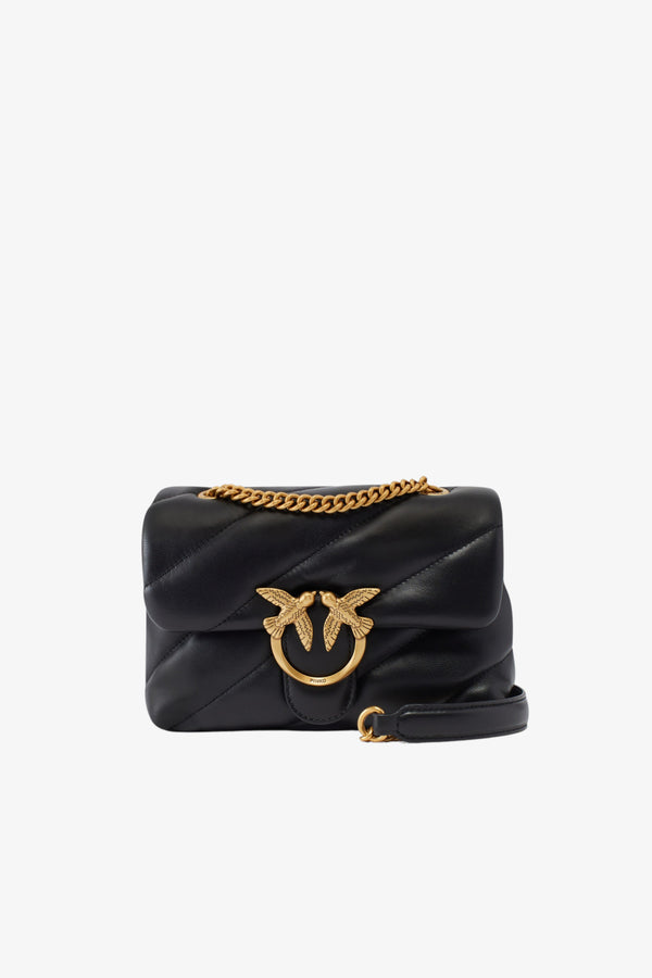 pinko Borsa A Tracolla Mini Love Bag Puff Maxi Quilt Nero Donna, foto 1