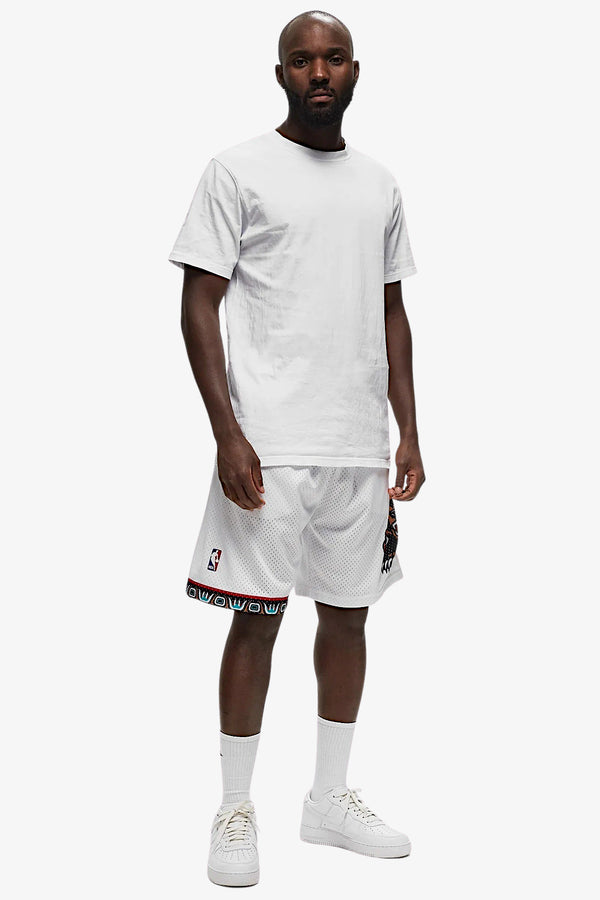 mitchell&ness Shorts Swingman Vancouver Grizzlies Bianco Uomo, foto 3