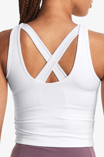under armour Canotta Motion Bianco Donna, foto 2