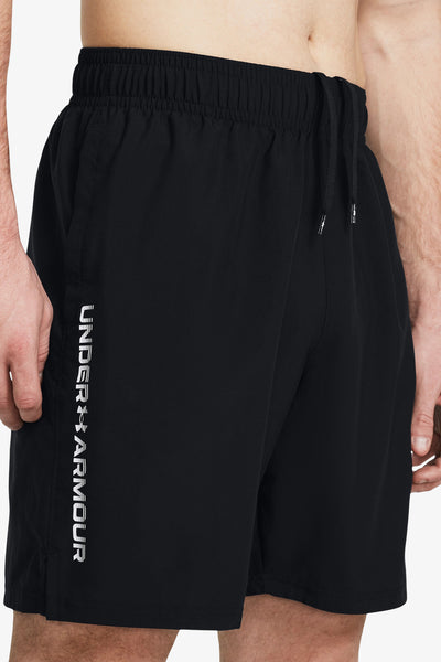 under armour Shorts WordMark Nero Uomo, foto 2