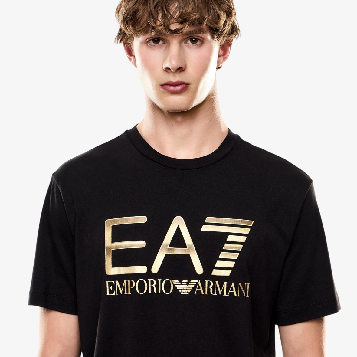 T-Shirt Maniche Corte Maxi Logo Series emporio armani ea7 - MOUD