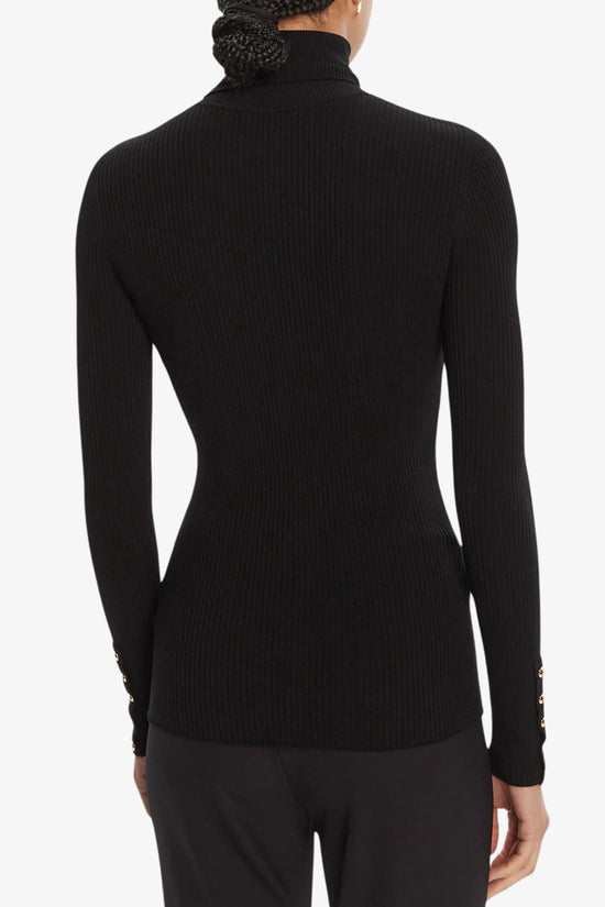  Dolcevita Maglione A Costine Con Taschino-elisabetta franchi-Nero-Donna-Mk11b56e2 110-3  