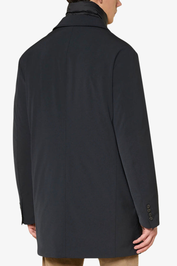 peuterey Giubbotto Full Zip Doppio Collo Loch Tj Blu Uomo, foto 5