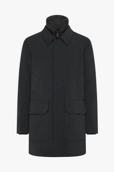 peuterey Giubbotto Full Zip Doppio Collo Loch Tj Blu Uomo, foto 6