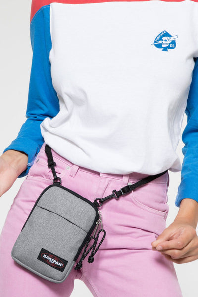eastpak Borsa A Tracolla Buddy Sunday Grey Grigio Unisex, foto 2