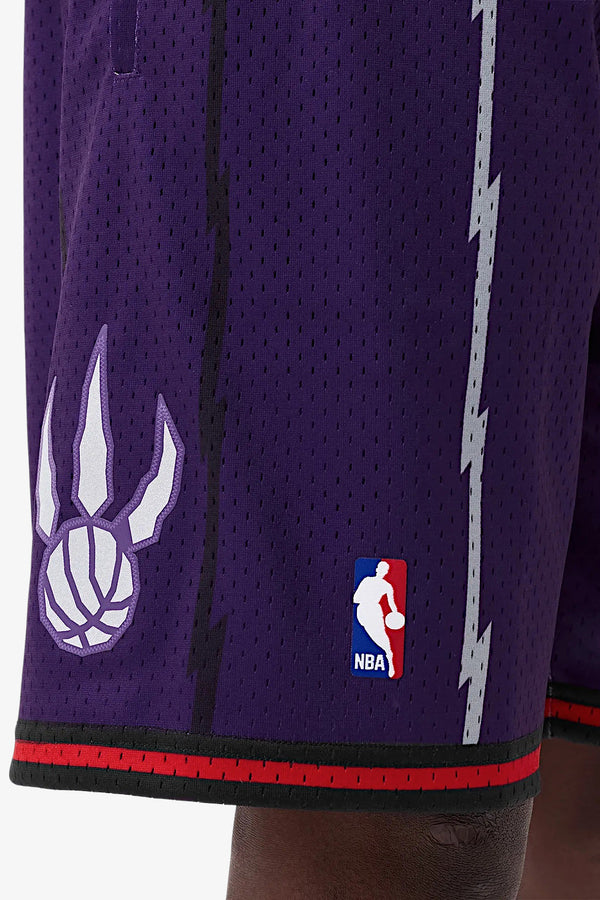 mitchell&ness Shorts Swingman Toronto Raptors Viola Uomo, foto 3