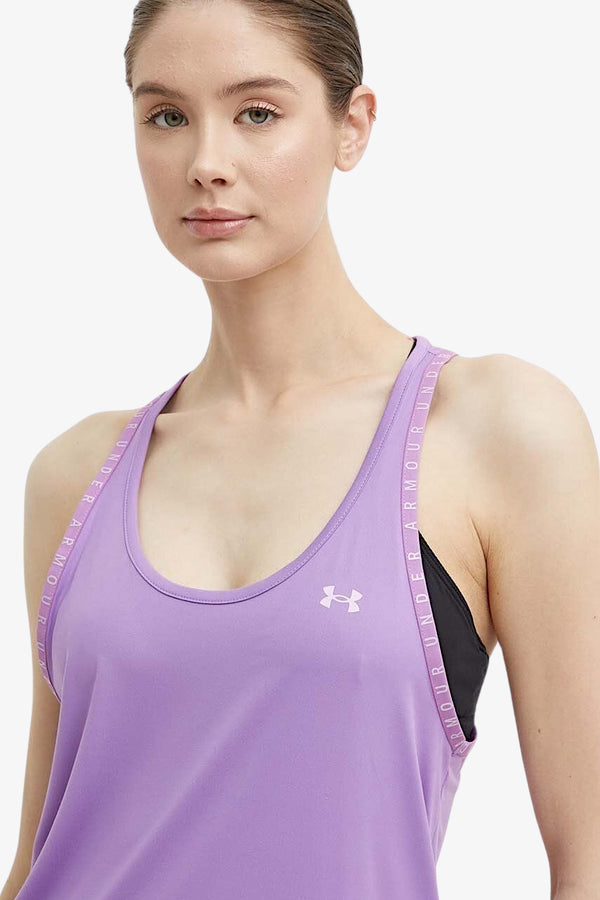 under armour Canotta Knockout Viola Donna, foto 2