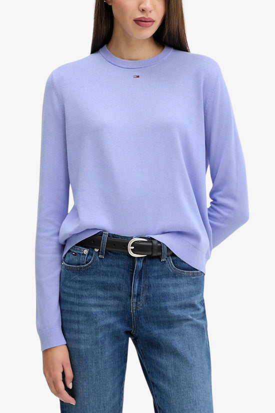  Maglione Girocollo Essential Logo Bandierina Ricamato tommy jeans 