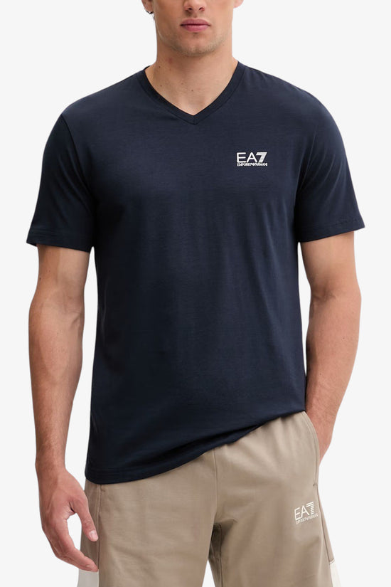  T-Shirt Maniche Corte Elasticizzata Scollo V Core Identity emporio armani ea7 