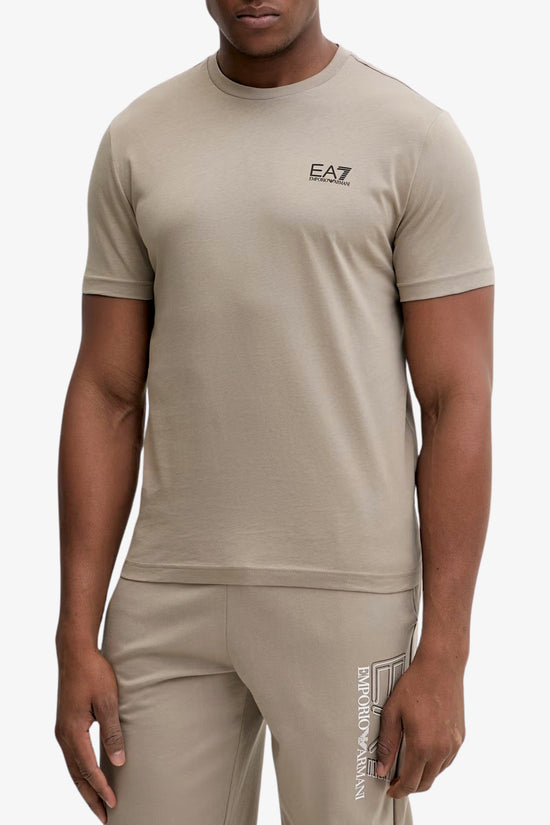  T-Shirt Maniche Corte In Cotone Pima Core Identity emporio armani ea7 