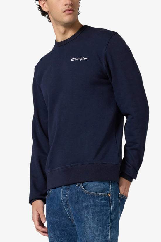  Felpa Girocollo Logo Piccolo Ricamato champion 