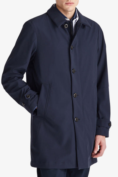 peuterey Trench Tecnico Full Zip Garretson SRT 05 Blu Uomo