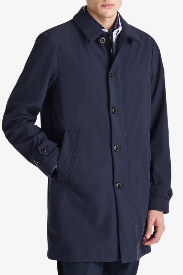 peuterey Trench Tecnico Full Zip Garretson SRT 05 Blu Uomo, foto 1